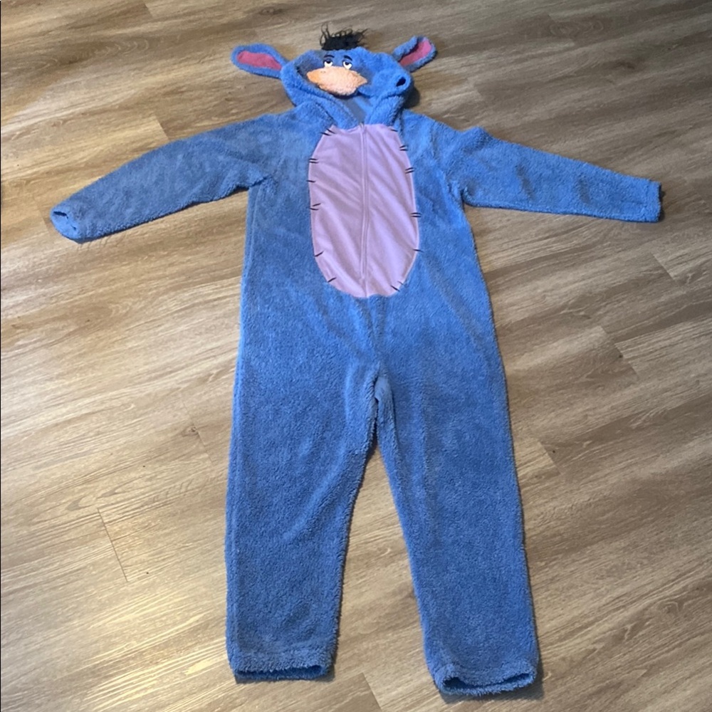 Disney Blue Eeyore Pajama Onesie